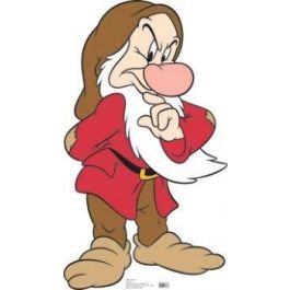 Grumpy Dwarf Cutout *678