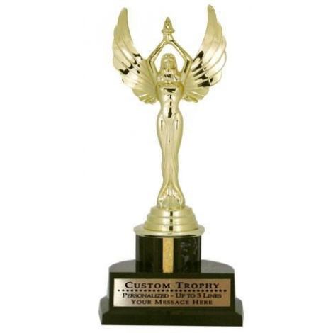 Customized Lady with Wings Trophy