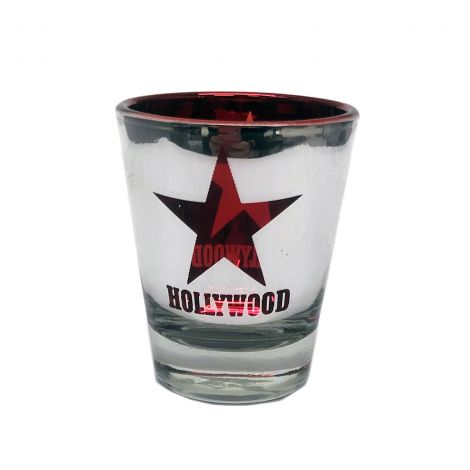  Metallic Hollywood Red Star