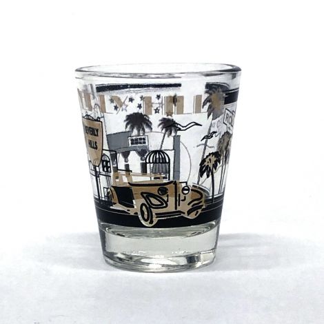  Clear Beverly Hills Shotglass