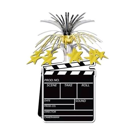  Movie set Clapboard centerpiece