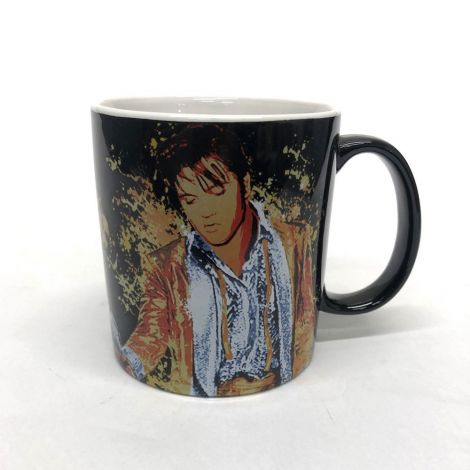  Elvis Presley The King Gold 14 oz. Mug 