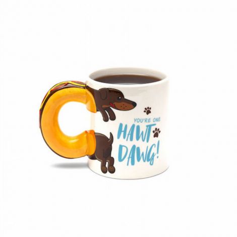 HAWT DAWG Wiener Sausage Hot Dog Mug 