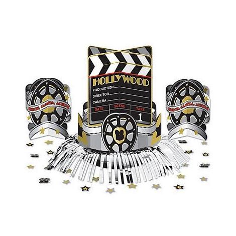  3 pcs Hollywood Movie Centerpiece Kit