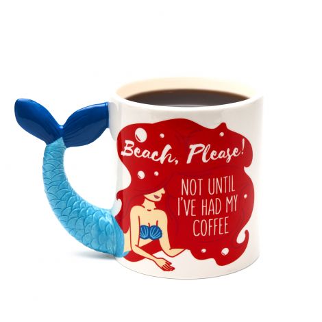  BigMouth Beach Please! Mermaid Mug