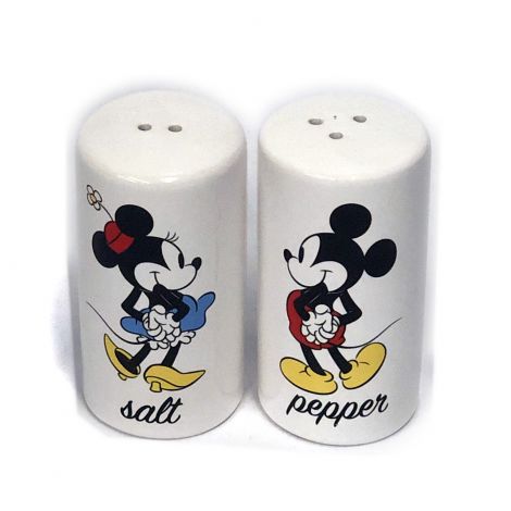  Disney Mickey & Minnie Salt & Pepper Shaker Set