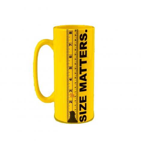  The Size Matters Mug
