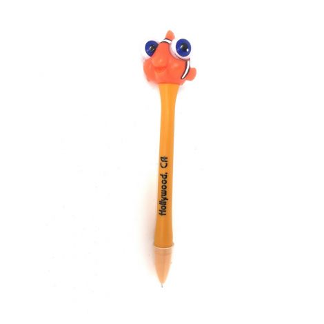  Orange Fish top on a Orange Pen
