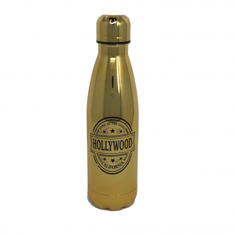 17oz Insulated Water Bottle – Metallic Gold 