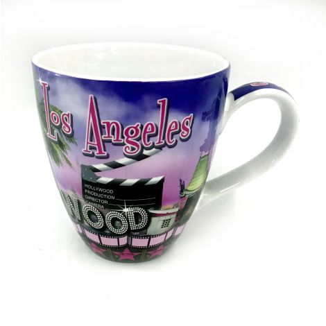 Hollywood and Los Angeles purple Walk Of Fame Coffee Mug