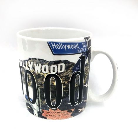  18 oz Full Color Relief Hollywood Mug