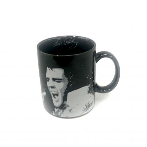  Elvis Presley Blue Sweater Ceramic Latte Mug 