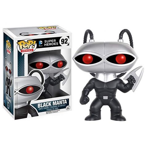  Funko POP Heroes: Black Manta Action Figure