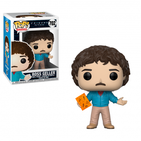 Funko POP TV: 'Friends the TV Show’  Ross Geller 80's Hair Pop! Vinyl