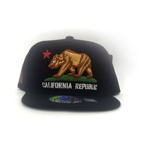  Black California Republic Cap 