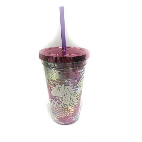  Unicorn Pink, Silver, Purple Hollywood CA Tumblers 