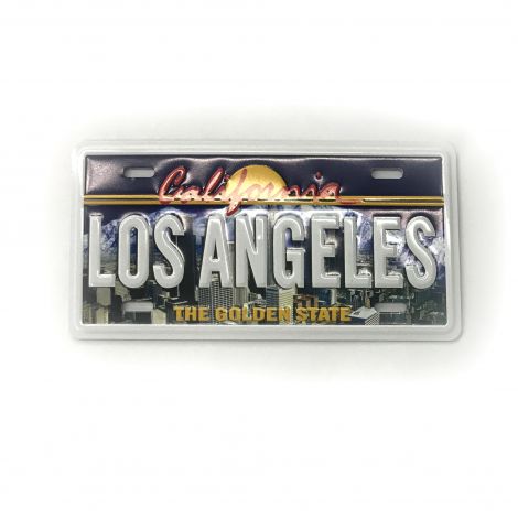 Los Angeles License Plate Style Magnet 