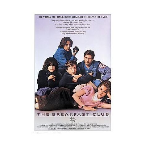  The Breakfast Club Poster