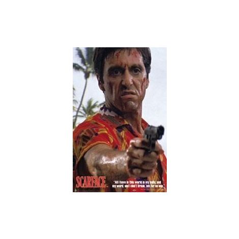  Al Pacino, Scarface Poster