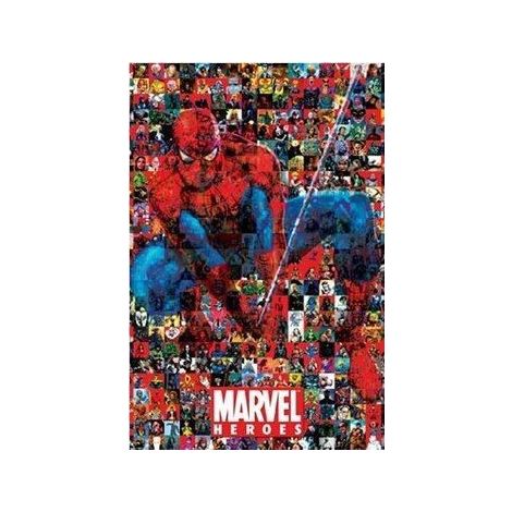  Spiderman Collage Poster