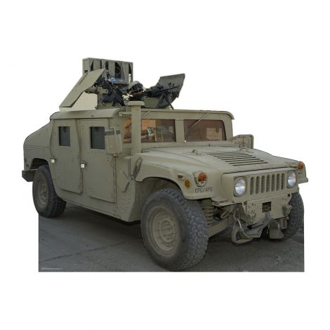 Army Hummer Life-size Cardboard Cutout #139