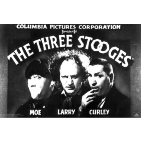  3 Stooges Openning Credher Poster