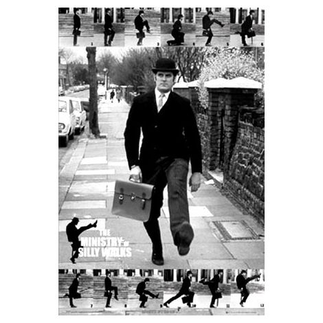  Monty Python - Silly Walks poster