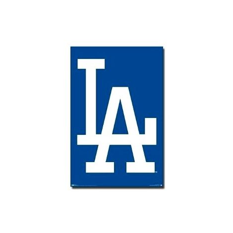  LA Dodgers Logo poster