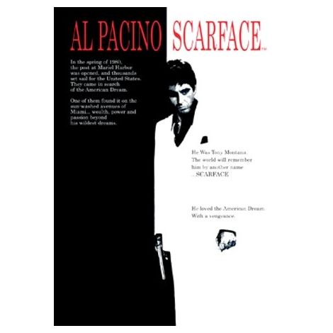  One Sheet Scarface poster