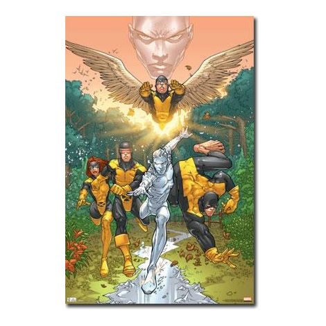  Marvel Xman Class Group Poster