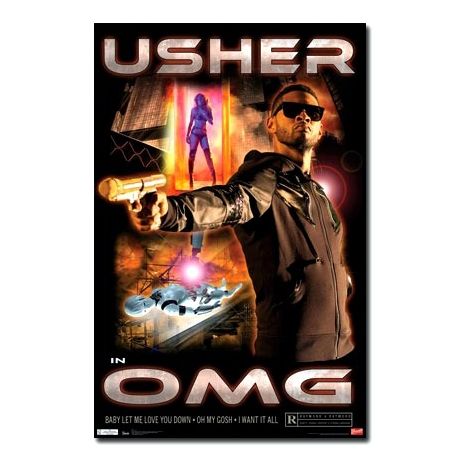  Usher OMG Poster