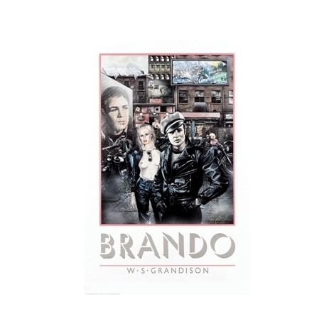  Marlon Brando Poster