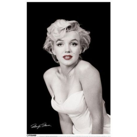 Marilyn Monroe Red Lips Poster