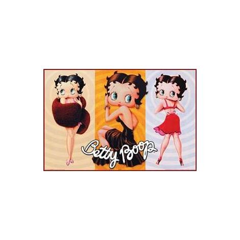  Betty Boop Trio Poster