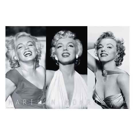  Marilyn Monroe Trio Poster