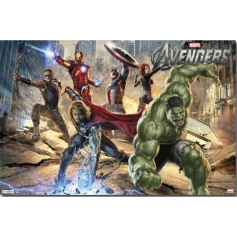  The Avengers Group Movie Poster