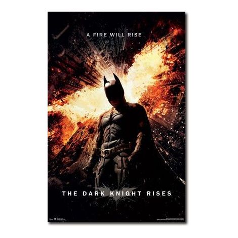  The Dark Knight Rises One sheet Movie poster