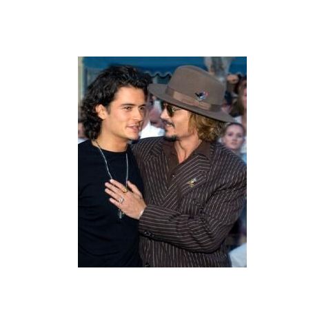  Orlando Bloom and Johnny Depp