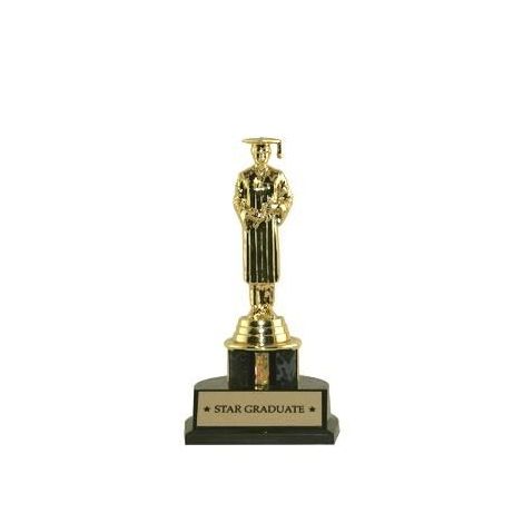  Personalized Graduation Trophies - Male