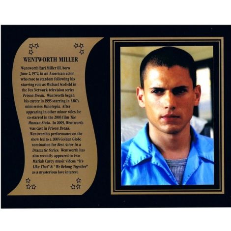  Wentworth Miller of Prison Break commemorative