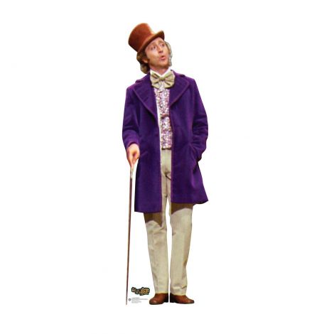 Willy Wonka Cardboard Cutout #2577