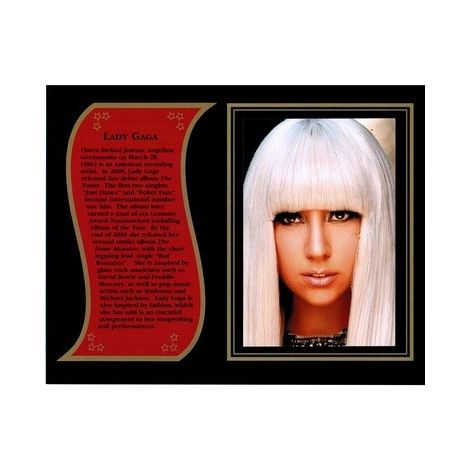  Lady Gaga commemorative