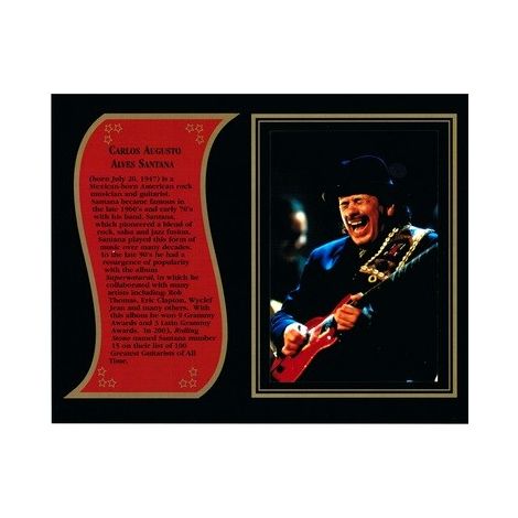  Carlos Santana commemorative