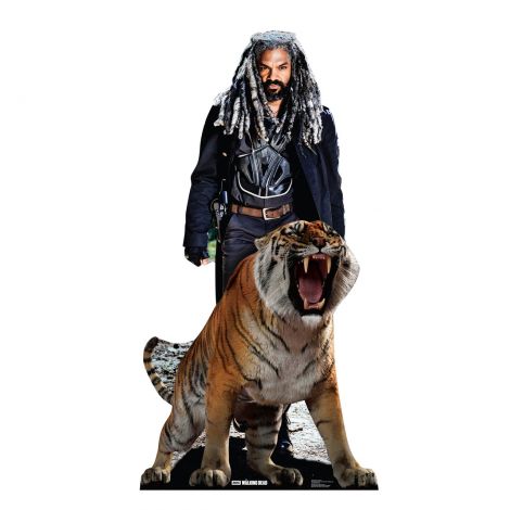  Ezekiel and Shiva - The Walking Dead Life-size Cardboard Cutout #2666