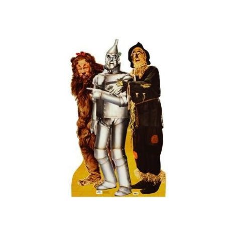 Lion, Tinman, & Scarecrow Cutout