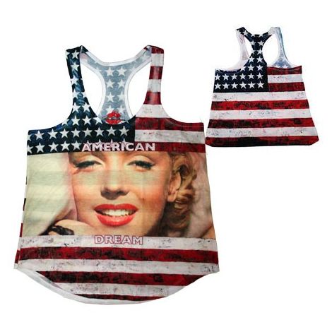  Stylish Marilyn Monroe sleeveless T-shirt