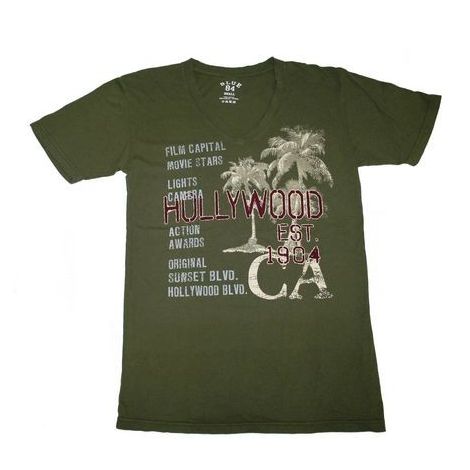  Stylish Hollywood Green Color T-Shirt Size Small