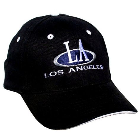  L.A. Full Black Cap
