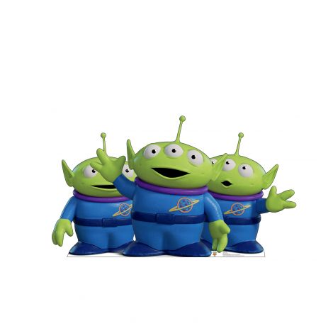 Aliens from the Disney, Pixar film Toy Story 4 Cardboard Cutout *2942