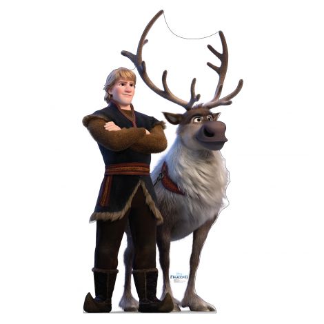  Kristoff & Sven Cutout from Disney's Frozen II *2997